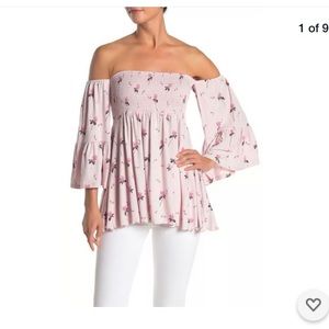 Free People Lana Off The Shoulder Tunic